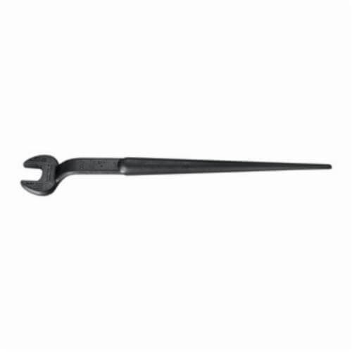 Klein® 3223 Erection Open End Wrench, 1-5/16 in Wrench, 60° Offset, 17-3/8 in L, Forged Alloy Steel, Industrial Black