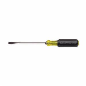 Klein® 600-12 Keystone Screwdriver with Bolster, Heavy Duty, Cushion-Grip®, 1/2 in Point, 12 in Steel Square Shank, 17-7/16 in OAL