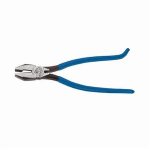 Klein® D2000-7CST Heavy Duty Square Nose Standard Ironworker's Plier, 1-9/32 in L x 1-5/32 in W x 1/2 in Thick Tool Steel Jaw