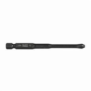 Klein® PH2355 Power Driver Bit, #2 Phillips®Point, 3-1/2 in L, Steel