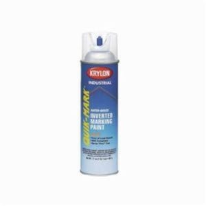 Krylon® Quik-Mark™ A03600 Solvent Base Inverted Marking Paint, 20 oz Container, Liquid Form, Chalk Line Clear, 468 ft Coverage