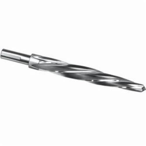 L&I® 535R 11/16, 11/16 in dia, 1/2 in Shank, 4-1/2 in Flute Length, HSS, Black Oxide, Right Hand Cutting