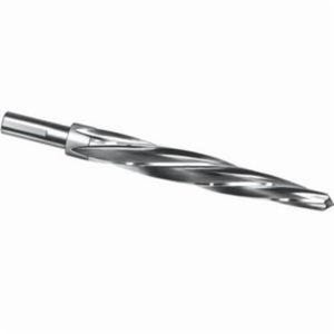 L&I® 535R 11/16, 11/16 in dia, 1/2 in Shank, 4-1/2 in Flute Length, HSS, Black Oxide, Right Hand Cutting