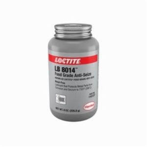 Loctite® 1167237 LB 8014™ 1-Part Food Grade Anti-Seize Lubricant, 8 oz Brush-In Cap Bottle, Paste Form, White, 1.18