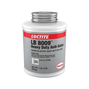 Loctite® 1999560 LB 8009™ Heavy Duty Anti-Seize Compound, 7 oz Brush Top Tube, Paste, Black, 1.18 g/L