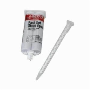Loctite® Fixmaster® 235605 PC 3965™ 2-Part High Performance Steel Epoxy, 50 mL Dual-Cartridge, Gray/White, 7 hr Curing