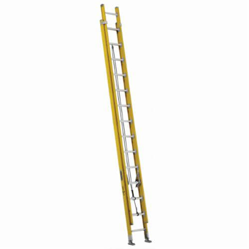 Louisville® FE4228HD FE4000HD Extra Heavy Duty Multi-Section Professional Extension Ladder, 28 ft OAL