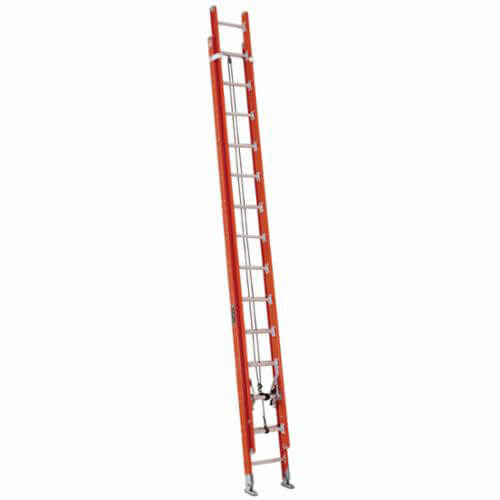 Louisville® FE7228 FE7200 Extra Heavy Duty Multi-Section Professional Extension Ladder, 28 ft OAL, ANSI Code: Type IA, 300 lb Load