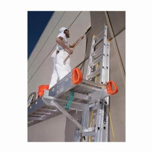 Louisville® P22412 2-Person Platform Plank and Stage, 12 ft L x 24 in W x 4 in H, 500 lb Load, Aluminum