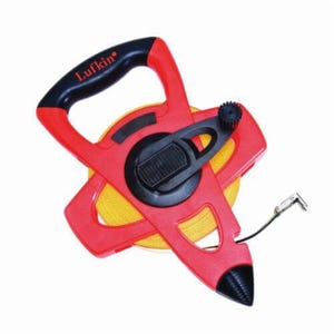 Lufkin® FE100D Tape Measure, 100 ft L x 1/2 in W Blade Blade, 1/10ths, 1/100ths Graduation