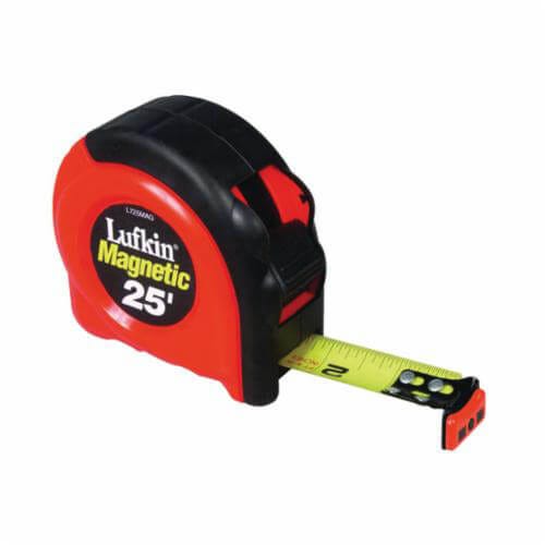 Lufkin® L725MAG 700 Tape Measure, 25 ft L x 1 in W Blade, Steel, Imperial
