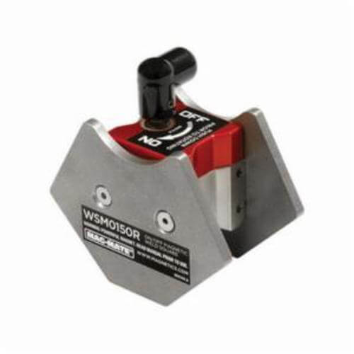 Mag-Mate® Mag90™ WSM0150R Multi-Angle On/Off Rare Earth Magnetic Welding Square, 3-1/2 in L x 1-15/16 in W x 3-1/2 in H, Neodymium