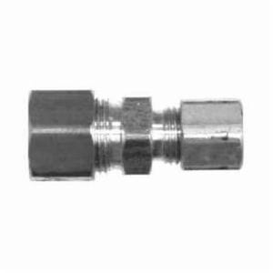 MMM 18080 Tube Reducing Union, 3/8 x 5/16 in Nominal, Compression End Style, Brass