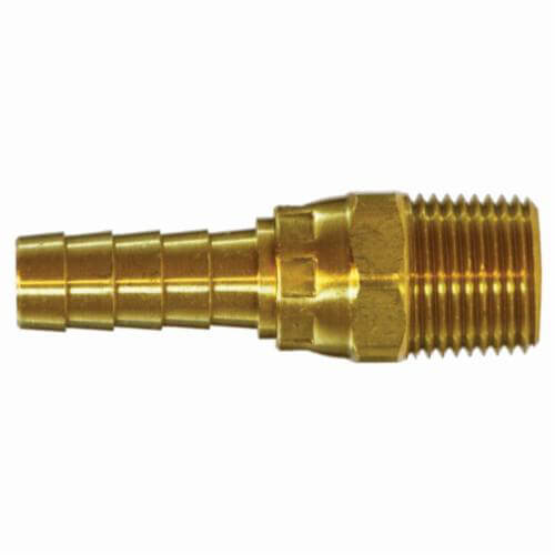 MMM 32357 Swivel Adapter, 3/4 in Nominal, Hose Barb x MIP End Style, Brass, Import