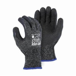 Majestic Glove 34-1570 Cut-Less Cut-Resistant Glove, Heavy Duty, Dyneema®/Nylon/Spandex®, ANSI/ISEA Cut Level: A4, Black
