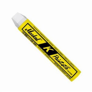 Markal® 081820 K Paintstik® Solid Paint Crayon, 3/4 in, White