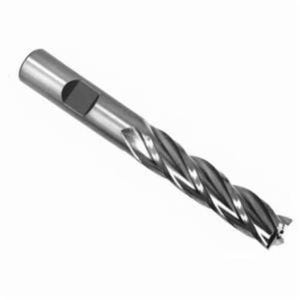 Michigan Drill® 206 3/4X3/4 Long Length Single End End Mill, 3/4 in dia Cutter, 3 in Length of Cut, 4 Flutes, 3/4 in dia Shank
