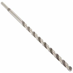 Michigan Drill® 218X 9/16 Single End Extra Length Drill, 9/16 in Drill - Fraction, 0.5625 in Drill - Decimal Inch, 18 in OAL, HSS