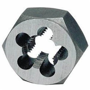 Michigan Drill® 769 1-7/8-8 Special Thread Hex Rethreading Die, 1-7/8-8 Thread, Carbon Steel