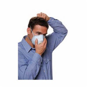 Moldex® 2300N95 Disposable Particulate Respirator with Exhalation Valve, M to L, Resists: Non-Oil Based Particulates