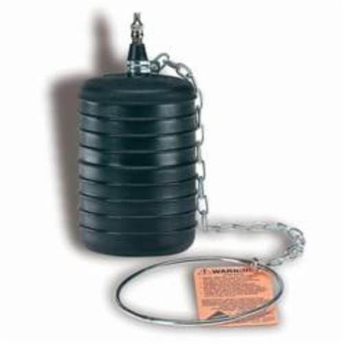 Cherne® 270016 Test-Ball® Pneumatic Pipe Plug, 1-1/4 to 1-1/2 in Pipe, 13 psi Working, Natural Rubber, Domestic