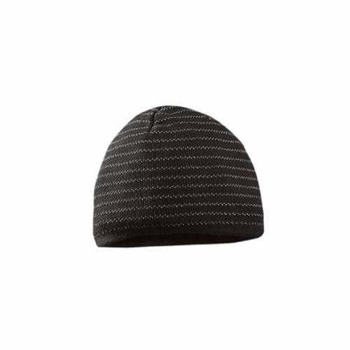 OccuNomix LUX-MBRB-BK Multi-Banded Reflective Beanie, Universal, Hi-Viz Black, Fleece, Slip On Closure