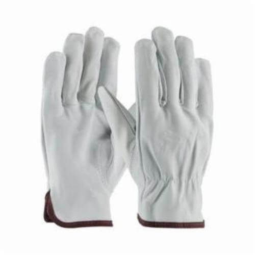 PIP® 71-3600/M Industrial Grade General Purpose Gloves, Drivers, M, Top Grain Goatskin Leather Palm, Top Grain Goatskin Leather, Natural, Slip-On Cuff