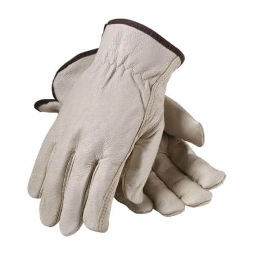 PIP® 77-468/XL 77-468 Premium Grade General Purpose Gloves, Cold Weather/Drivers, Keystone Thumb Style, XL, Top Grain Pigskin Leather Palm