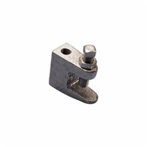 Caddy® 3000062PL Universal Beam Clamp, 5/8 in Rod, 13/16 in Thick Flange, 760/950 lb Static Load, Steel, Plain