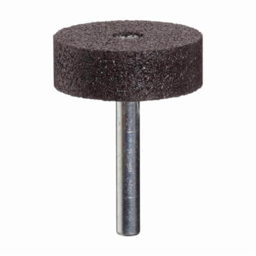 Pferd 35409 W Series Mounted Point, W236 Cylindrical Point, 1-1/2 in dia x 1/2 in L Head, 1/4 in dia Shank