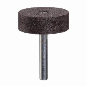 Pferd 35409 W Series Mounted Point, W236 Cylindrical Point, 1-1/2 in dia x 1/2 in L Head, 1/4 in dia Shank