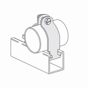 PHD S2442AEG O.D Tube Clamp, 150 lb Load, 6 in OD, Carbon Steel