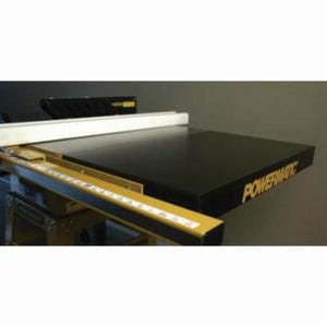 Powermatic® 6827036 Wood Extension Table, 27 x 17 in, 30 in Accu-Fence® System, For Use with 64A, 64B Table Saw