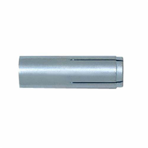 DeWALT® 6308 Dropin™ Smooth Wall Threaded Drop-In Anchor, 1/2 in, 5/8 in Drill, Carbon Steel, 2 in D Min Embedment