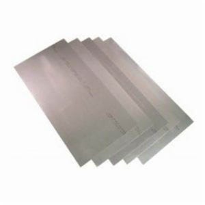 Precision Brand® 16AY20 Flat Sheet Shim Stock, 1008-1010 Full Hard Steel, 25 in L x 6 in W x 0.02 in Thick