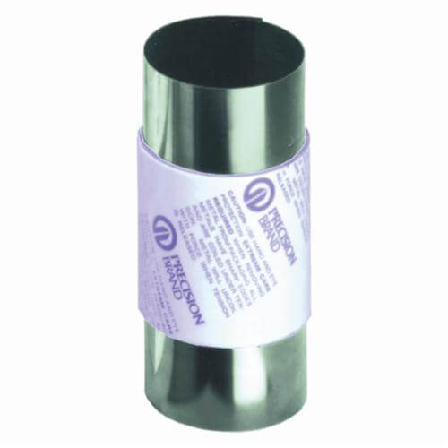 Precision Brand® 22LL15 Shim Stock, 302 Full Hard SS, 50 in Roll L x 12 in W x 0.015 in Thick