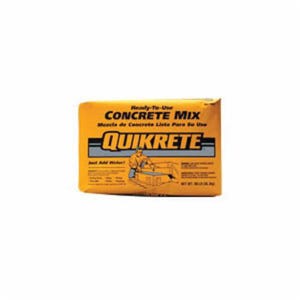 Quikrete® 1101-80 Concrete Mix, 80 lb Bag, Gray