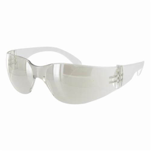 Radians® MR0190ID Mirage™ Lightweight Safety Eyewear, Hard Coat/Impact-Resistant, Indoor/Outdoor Lens, Frameless/Wrap Around Frame