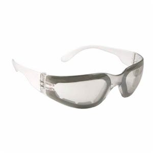 Radians® MRF121ID Mirage™ Foam Safety Eyewear, Anti-Fog/Impact-Resistant, Smoke Lens, Full Framed/Wrap Around Frame, Gray/Smoke, Polycarbonate Frame