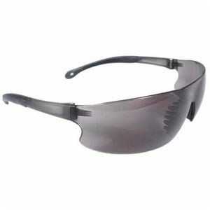 Radians® RS1-20 RS1 Rad-Sequel™ Lightweight Safety Eyewear, Anti-Scratch/Hard Coat/Impact-Resistant, Smoke Lens, Smoke Frame