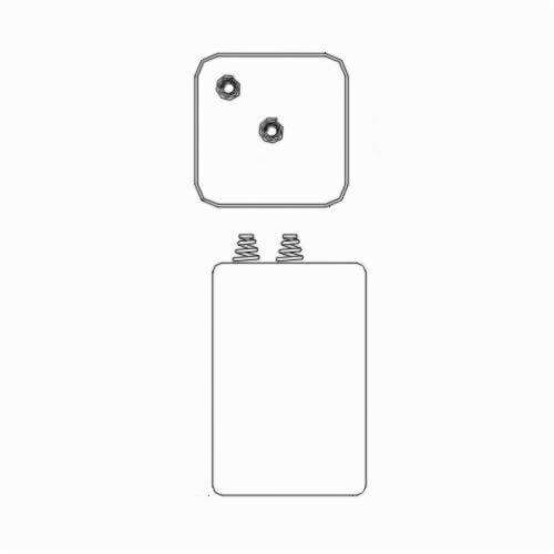 Rayovac® 944R Heavy Duty Lantern Battery, Zinc Carbon, 6 VDC Nominal, 10500 mAh Nominal