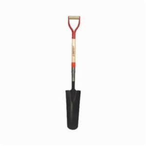 Razor-Back® 47103 Drain Spade Shovel, 16 in L x 4-3/4 in W, Steel Blade, 29 in Handle Length, White Ash/Steel Handle