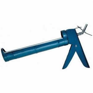 Red Devil® 3985 Half Barrel Caulk Gun, 12 oz Container, Blue