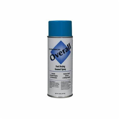 Rust-Oleum® V2408830 Overall® Economical Spray Paint, 10 oz Container, Liquid Form, Blue, 5 to 8 sq-ft/can Coverage