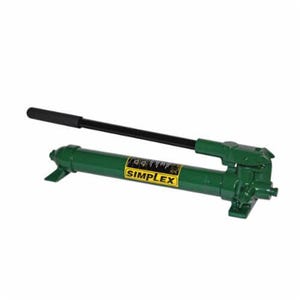 Simplex® P41 P-Series 2-Speed 1-Stage Heavy Duty Hydraulic Hand Pump, 40 cu-in Tank Capacity