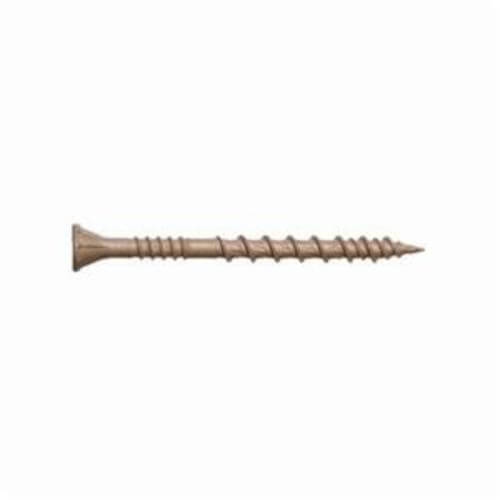 Simpson Strong-Tie® DSVG212S Deck-Drive™ DSV Collated Screw, #10, 2-1/2 in OAL, Ribbed Flat Head, 6-Lobe Drive, Variable Thread