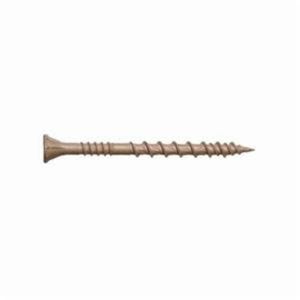 Simpson Strong-Tie® DSVT158S Deck-Drive™ DSV Collated Screw, #8, 1-5/8 in OAL, Ribbed Flat Head, 6-Lobe Drive, Variable Thread