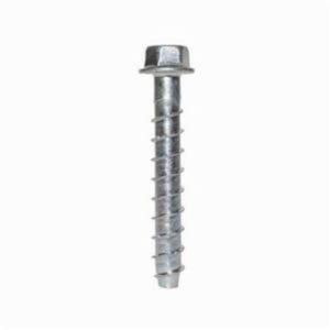 Simpson Strong-Tie® THD37300H Heavy Duty Screw Anchor, 3/8 in dia, 3 in OAL, Hex Washer Head Drive, Carbon Steel, 2-1/2 in D Min Embedment