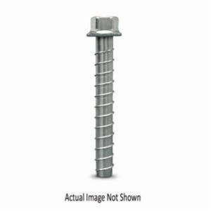 Simpson Strong-Tie® THD50400H Heavy Duty Screw Anchor, 1/2 in dia, 4 in OAL, Hex Washer Head Drive, Carbon Steel, 3-1/4 in D Min Embedment