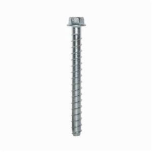 Simpson Strong-Tie® THD50500H Heavy Duty Screw Anchor, 1/2 in dia, 5 in OAL, Hex Washer Head Drive, Carbon Steel, 3-1/4 in D Min Embedment